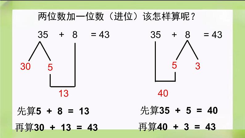 教版数学一下8.3《100以内数的加、减法》课件第4页