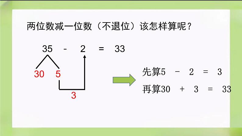 教版数学一下8.3《100以内数的加、减法》课件第5页