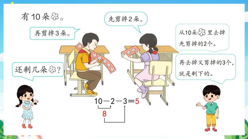 【新课标】人教版数学一年级下册 6.8《小括号》课件05