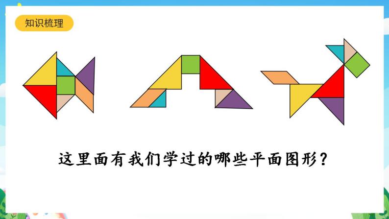 【新课标】人教版数学一年级下册 8.3《认识图形、分类与整理》课件04