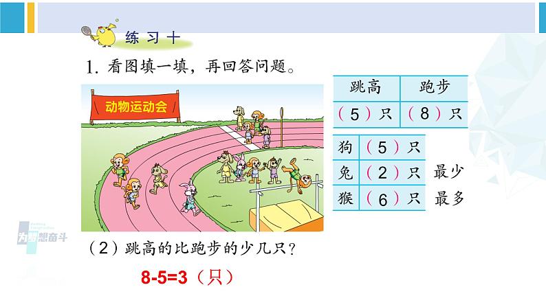 苏教版二年级数学下册8 数据的收集和整理(一) 练习十(课件)03