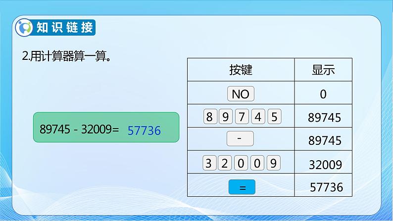 【核心素养】苏教版数学四年级下册-4.2 用计算器计算有趣的算式(课件+教案+学案+习题)07