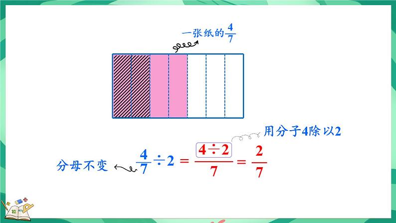 5.1 分数除法(一)(课件)-2023-2024学年五年级下册数学北师大版第5页