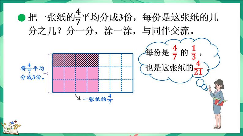 5.1 分数除法(一)(课件)-2023-2024学年五年级下册数学北师大版第6页