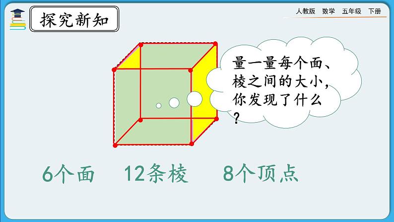 人教版数学五年级下册 3.1.2《正方体的认识》PPT课件第6页
