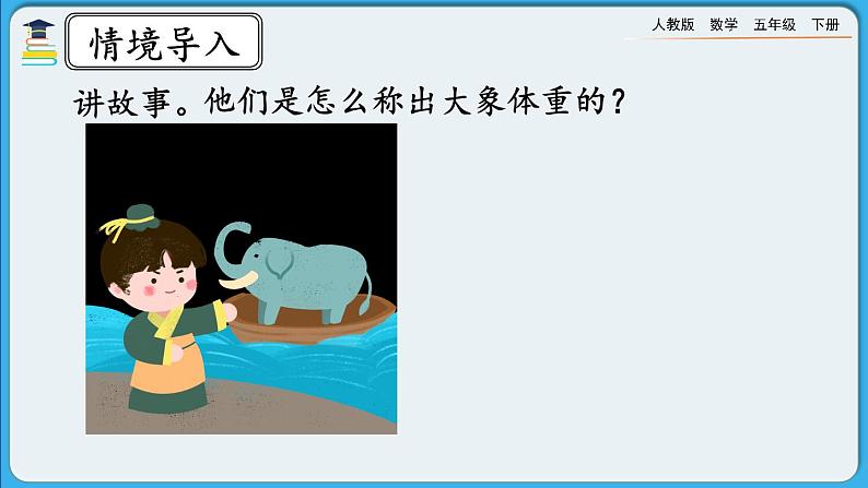 人教版数学五年级下册 3.3.9《不规则物体体积的计算》PPT课件第2页