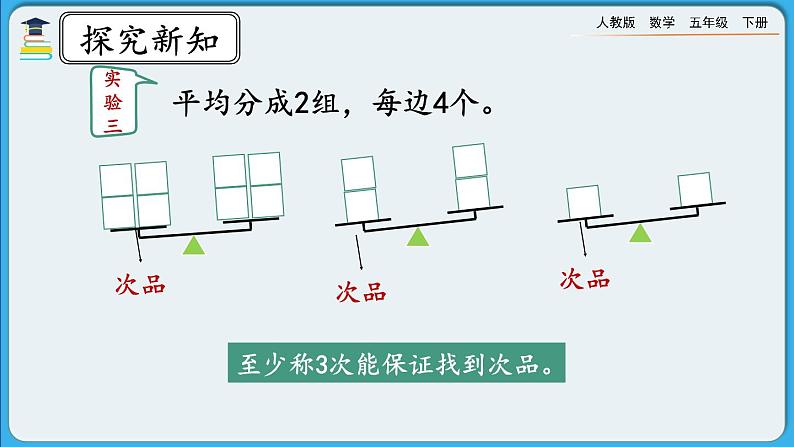 人教版数学五年级下册 8.2《运用优化策略解决问题》课件(送练习)06
