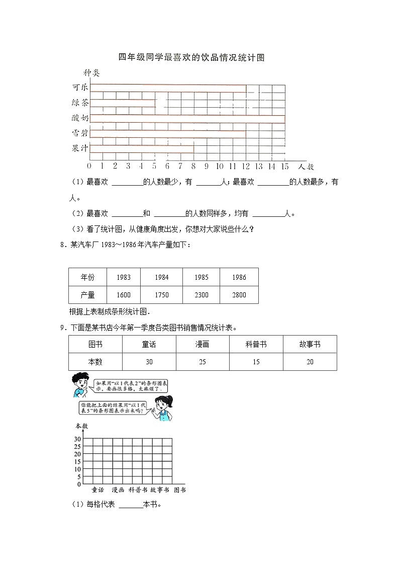 6.2栽蒜苗(一)(培优篇)2023-2024学年下学期小学数学北师大新版四年级同步分层作业第3页