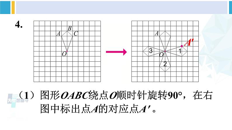人教版五年级数学下册 5 图形的运动(三)练习二十一(教学课件)05