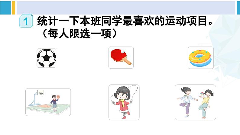 人教版三年级数学下册 3 复式统计表 1.复式统计表(教学课件)第3页