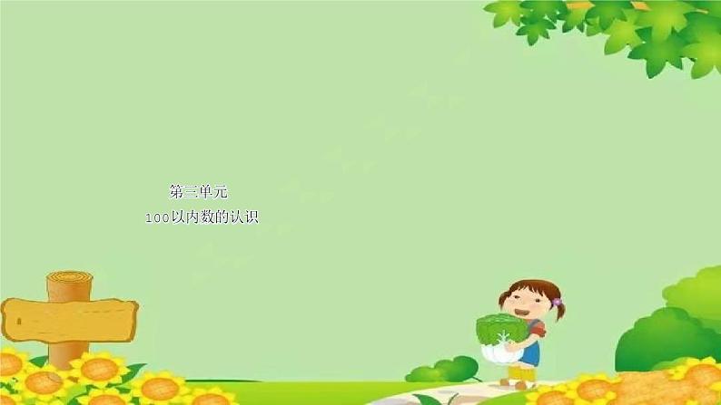 冀教版数学一年级下册 第三单元 100以内数的认识-第二课时 估数与数数 课件01