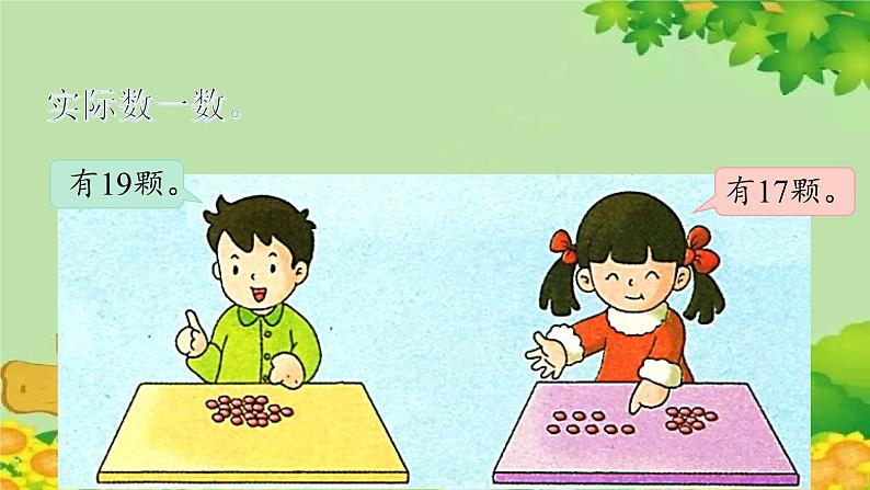 冀教版数学一年级下册 第三单元 100以内数的认识-第二课时 估数与数数 课件06