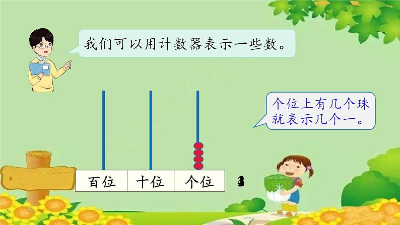 冀教版数学一年级下册 第三单元 100以内数的认识-第四课时 数位、数的读写 课件05