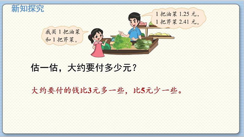 数学北师4(下)  第一单元 第5节  买菜课件06