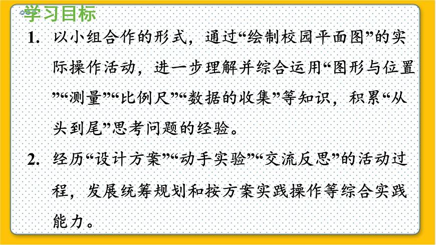 數(shù)學北師6（下）數(shù)學好玩 第1節(jié) 繪制校園平面圖 課件第2頁