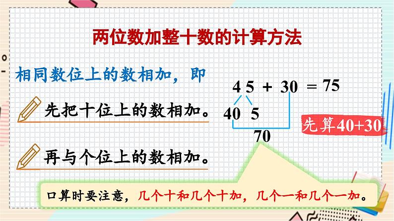 苏教版 数学 一年级 下册 第4单元 第15课时 复习 PPT课件第5页