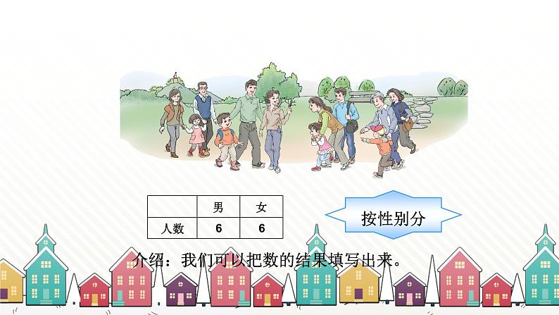 人教版数学一年级下册 三、分类与整理-第2课时 分类与整理(2) 课件第6页