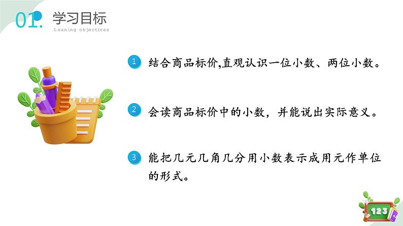 2.1(1)生活中的小数(1) (教学课件)-四年级数学下册 沪教版02