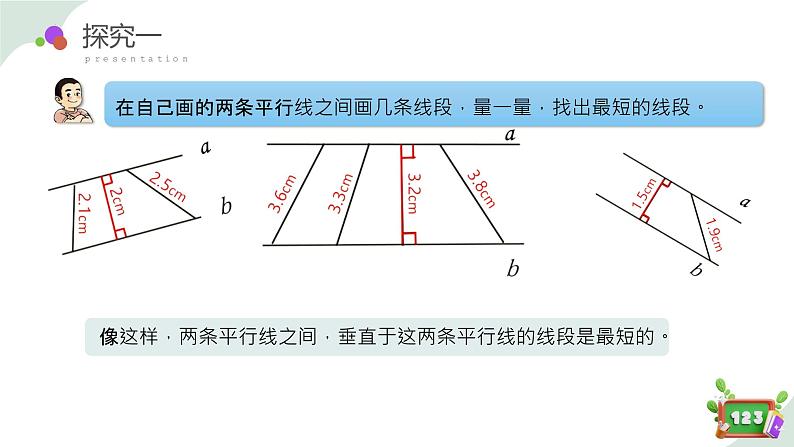 4.2(3)平行-平行线之间的距离(教学课件)四年级数学下册 沪教版07
