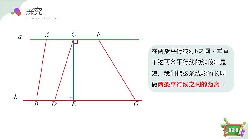 4.2(3)平行-平行线之间的距离(教学课件)四年级数学下册 沪教版08