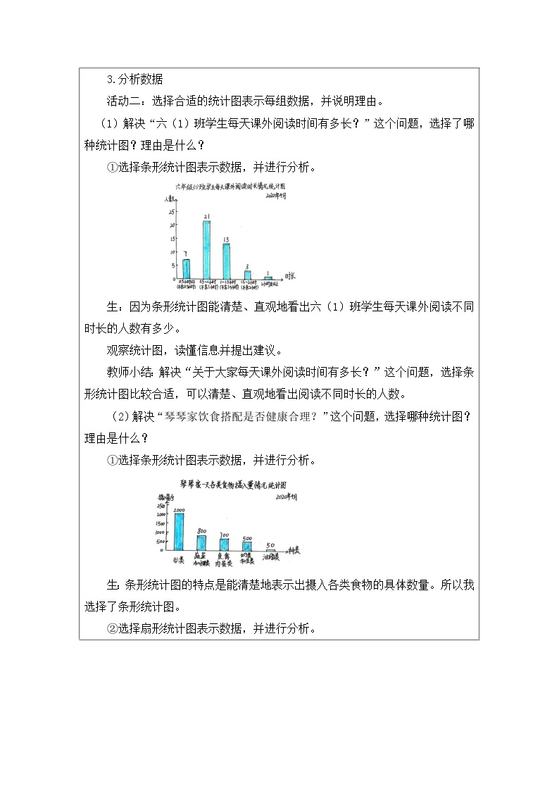 北京版数学六年级下册第四单元统计与概率复习（三）教学设计03