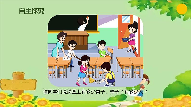 人教版数学一年级上册 5.1 6、7的认识课件第4页