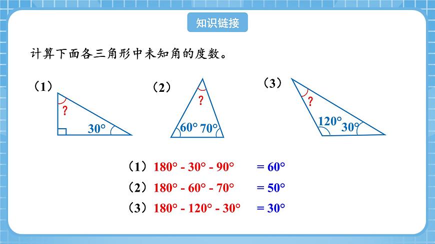 人教版數(shù)學(xué)四年級下冊 5.6《多邊形的內(nèi)角和》課件第4頁