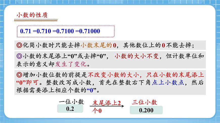 人教版數(shù)學(xué)四年級(jí)下冊(cè) 10.2《小數(shù)的意義和性質(zhì)及小數(shù)的加減法》課件第8頁