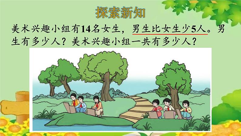 人教版数学二年级上册 第2单元 100以内的加法和减法(二)第9课时 解决问题课件第3页