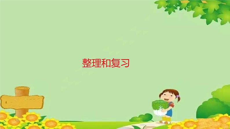 人教版数学二年级上册 第4单元 表内乘法(一)整理和复习课件01