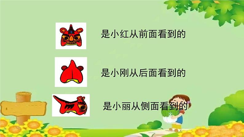 青岛版(五四制)数学二年级上册 七 观察物体课件第3页