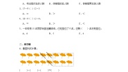 小学数学北师大版一年级下册美丽的田园课后复习题