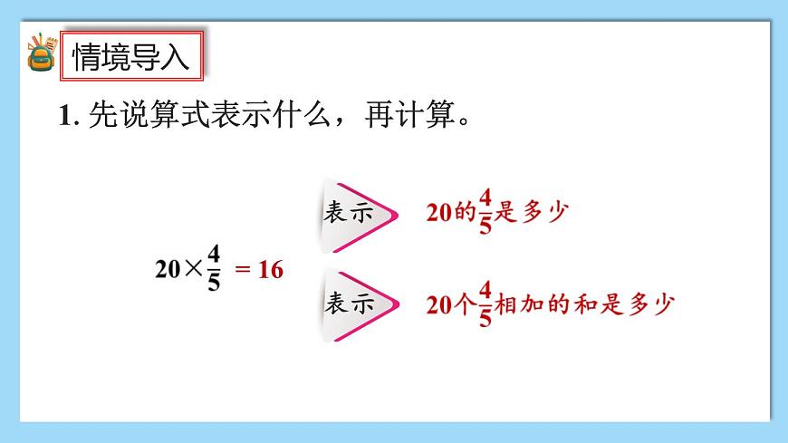 1.3《分?jǐn)?shù)乘分?jǐn)?shù)的計(jì)算方法》課件第2頁(yè)
