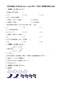 2023-2024学年贵州省遵义市余庆县人教版一年级上册期末测试数学试卷（原卷版+解析版）