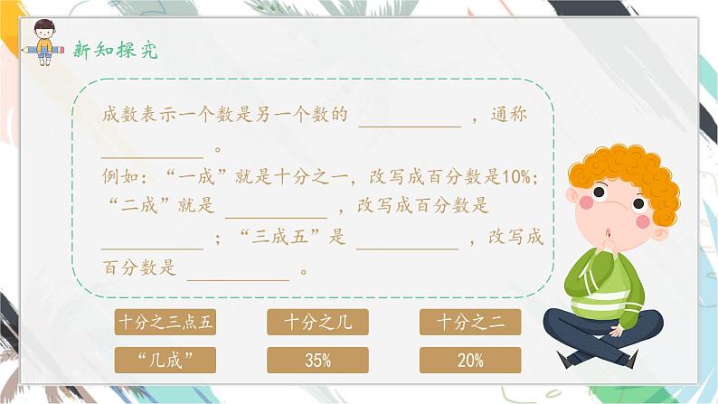 人教版小学六年级数学下册 第二单元 成数 课件第5页