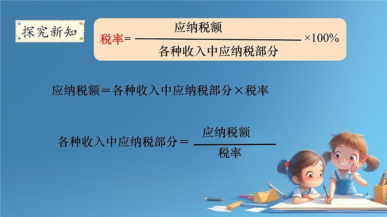 人教版小学六年级数学下册 第二单元百分数 税率 课件第8页