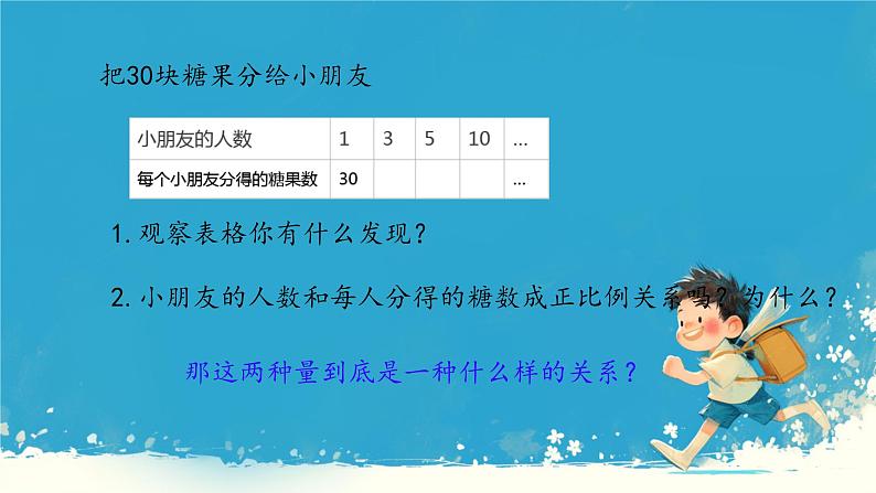 人教版小学六年级数学下册 反比例课件第4页