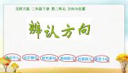 小学数学北师大版二年级下册辨认方向背景图课件ppt