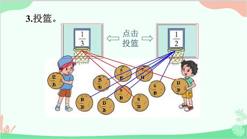 北师大版数学五年级上册 五 分数的意义-练习七课件08