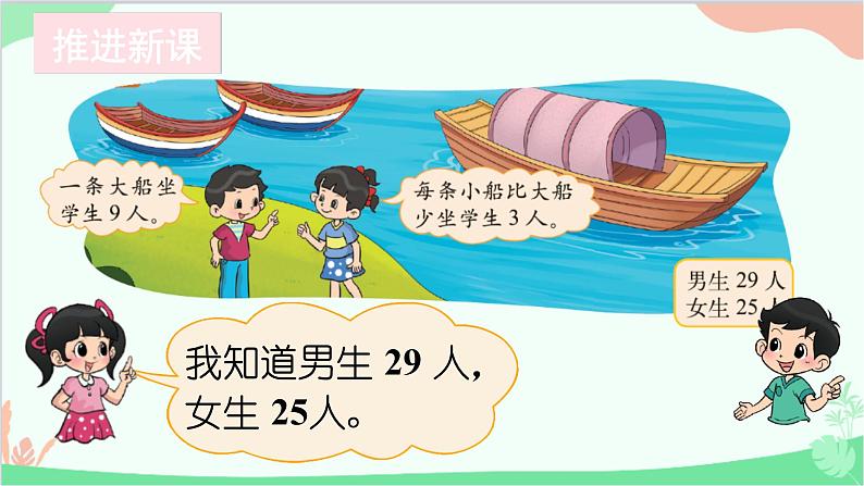 北师大版数学三年级上册 一 混合运算-第5课时 过河(1)课件03