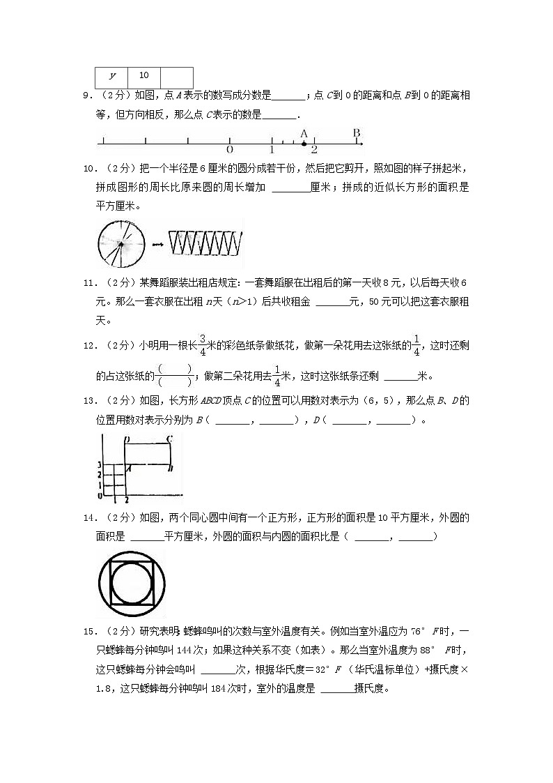 2022年江苏省南京市小升初真题数学试卷及答案02