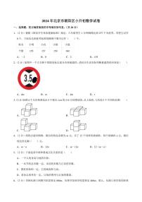 2024年北京市朝阳区小升初数学试卷附答案解析