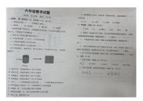 山东省聊城市阳谷县2023-2024学年六年级下学期6月期末数学试题