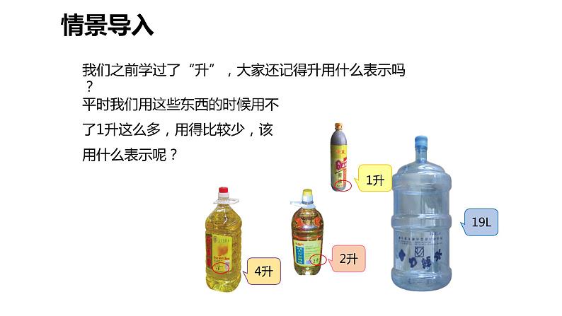【同步备课】第一单元 第一课时 认识毫升(课件) 四年级数学上册(苏教版)第4页