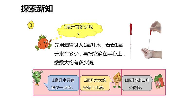 【同步备课】第一单元 第一课时 认识毫升(课件) 四年级数学上册(苏教版)第7页