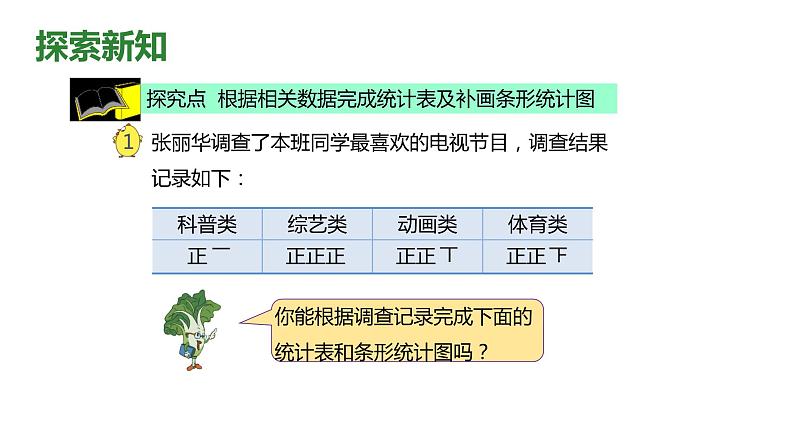 【同步备课】第四单元 第一课时 简单的统计表和条形统计图(课件) 四年级数学上册(苏教版)06