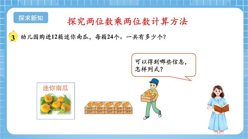 蘇教版數(shù)學(xué)三年級(jí)下冊(cè)1.2《兩位數(shù)乘兩位數(shù)的筆算（不進(jìn)位）》（教學(xué)課件）第6頁(yè)