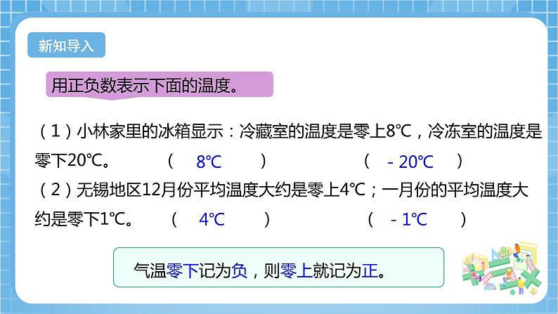 【核心素养】北京版数学四下6.3《负数的大小比较》课件+教案+分层作业04
