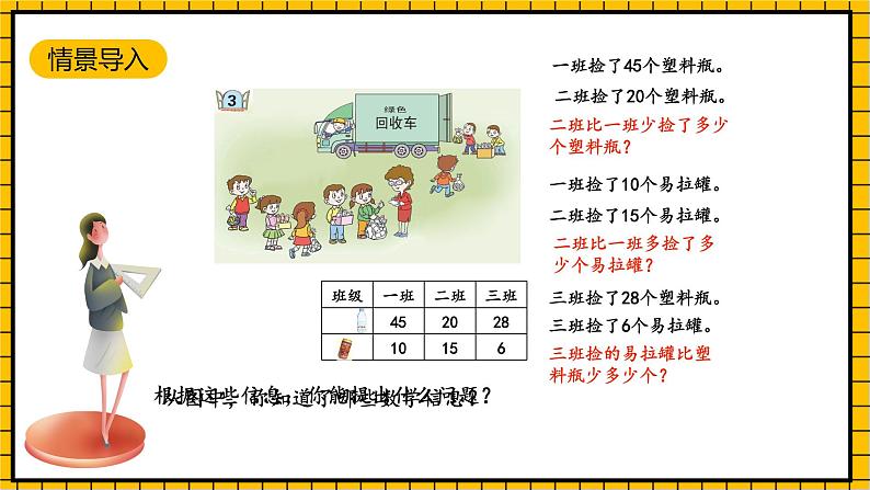 青岛版数学一年级下册4.3《两位数减一位数和两位数减整十数的不退位减法》 课件03