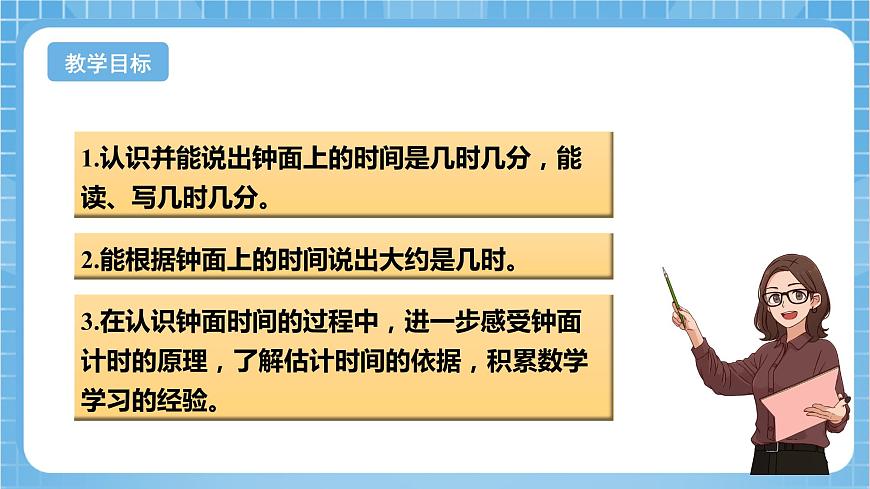 蘇教版數(shù)學(xué)二年級下冊2.2《認識幾時幾分》課件第2頁